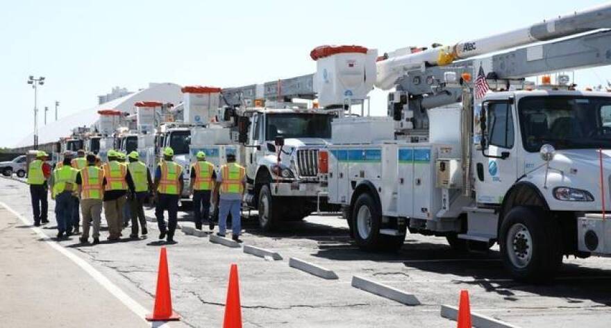 FPL Worker on the ground