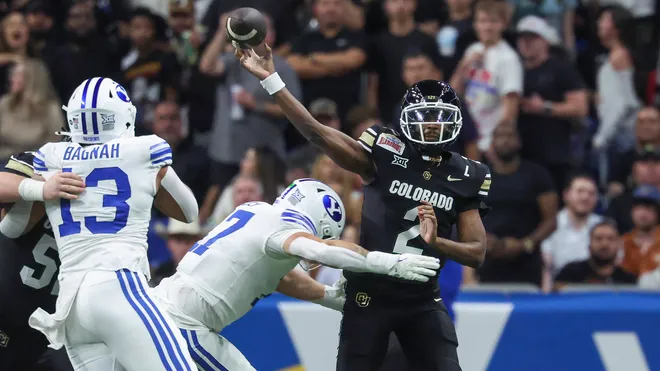 BYU Dominates Colorado in Alamo Bowl Blowout: Hunter and Sanders Fall Short