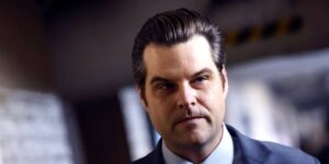 Matt Gaetz - In big trouble.