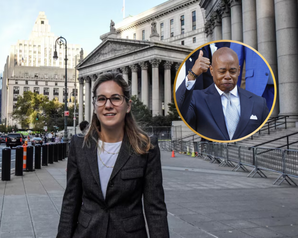 Danielle R. Sassoon and eric adams