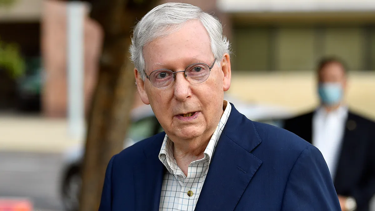 Mitch McConnell, the longest-serving Senate GOP leader